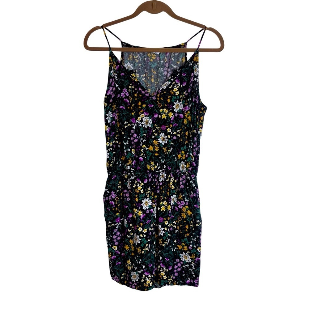 Old Navy Women's Medium Floral Spaghetti Strap Romper